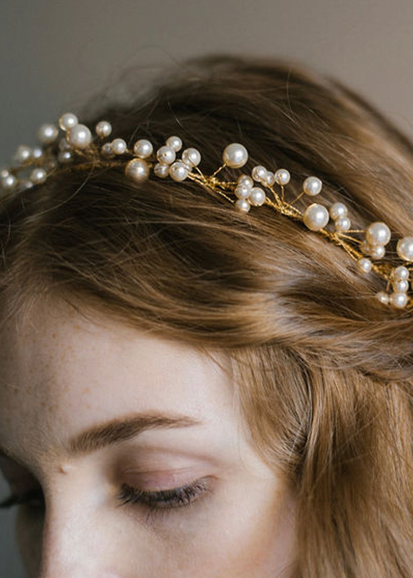 The Primavera Circlet in Gold